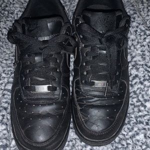 Black Air Force Ones